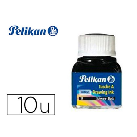 TINTA CHINA PELIKAN COLORES SURTIDOS BOTE 10 ML