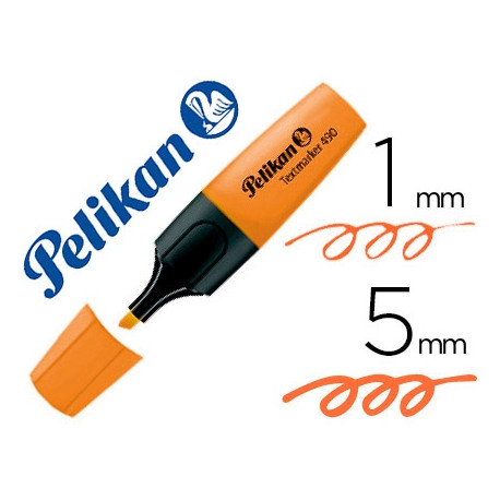 ROTULADOR PELIKAN FLUORESCENTE TEXTMARKER 490 NARANJA