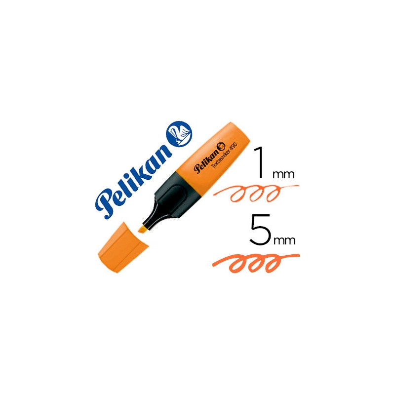 ROTULADOR PELIKAN FLUORESCENTE TEXTMARKER 490 NARANJA