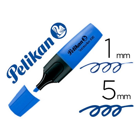 ROTULADOR PELIKAN FLUORESCENTE TEXTMARKER 490 AZUL