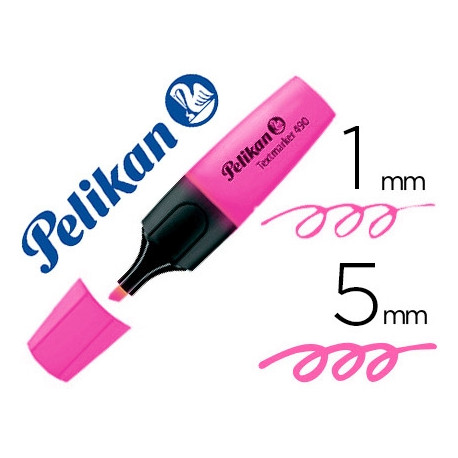 ROTULADOR PELIKAN FLUORESCENTE TEXTMARKER 490 ROSA