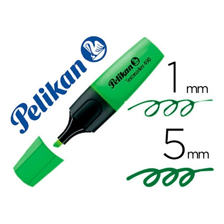 ROTULADOR PELIKAN FLUORESCENTE TEXTMARKER 490 VERDE