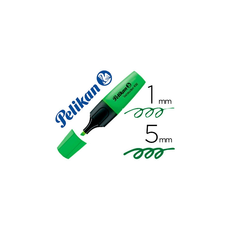 ROTULADOR PELIKAN FLUORESCENTE TEXTMARKER 490 VERDE