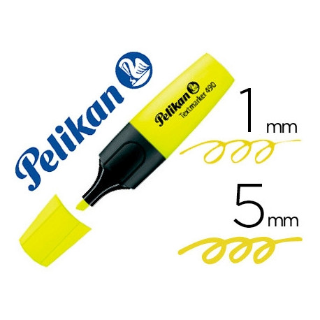 ROTULADOR PELIKAN FLUORESCENTE TEXTMARKER 490 AMARILLO