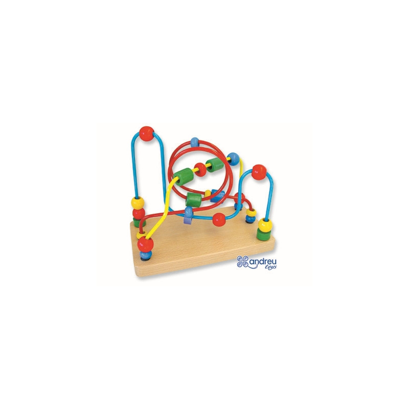 JUEGO ANDREUTOYS LABERINTO MANIPULACION PARA PSICOMOTROCIDAD FINA 23X19X13 CM