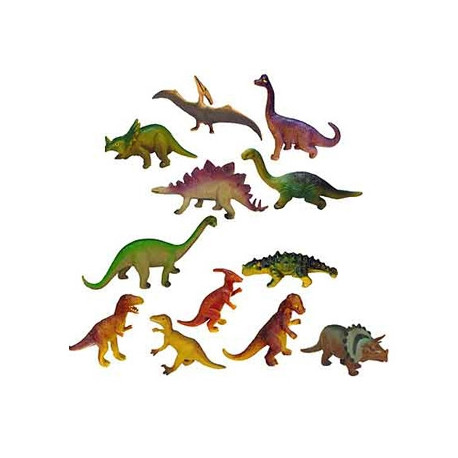 JUEGO MINILAND DINOSAURIOS 12 FIGURAS