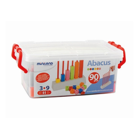 JUEGO MINILAND ABACUS MULTIBASE 90 PIEZAS