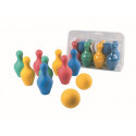 JUEGO DE BOLOS AMAYA EN FOAM 8 PIEZAS Y 2 PELOTAS LONGITUD 18 CM