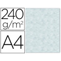 PAPEL COLOR LIDERPAPEL PERGAMINO A4 240GR AZUL PACK DE 25 HOJAS