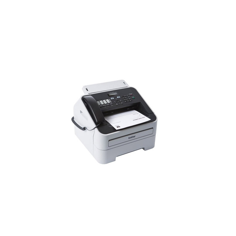 FAX BROTHER 2845 LASER MONOCROMO 20 PPM BANDEJA 250 HOJAS 16 MB DE MEMORIA 33600 BPS CON AURICULAR T