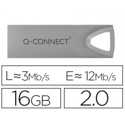 MEMORIA USB Q-CONNECT FLASH PREMIUM 16 GB 2.0