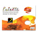 PALETA PAPEL DALBE DESECHABLE DIN A4 40 HOJAS 60 GR