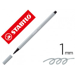 ROTULADOR STABILO ACUARELABLE PEN 68 GRIS AZULADO CLARO PUNTA GRUESA 1MM