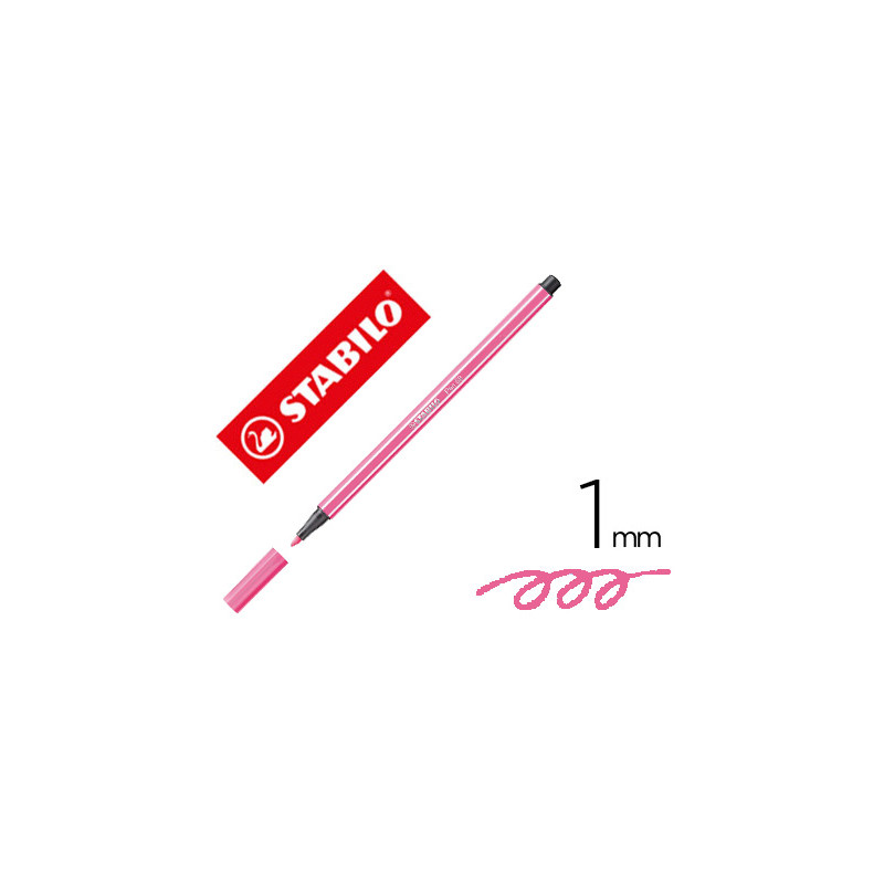 ROTULADOR STABILO ACUARELABLE PEN 68 HELIOTROPO PUNTA GRUESA 1MM