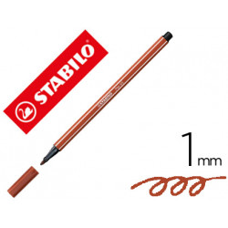 ROTULADOR STABILO ACUARELABLE PEN 68 SIENA TOSTADO PUNTA GRUESA 1MM