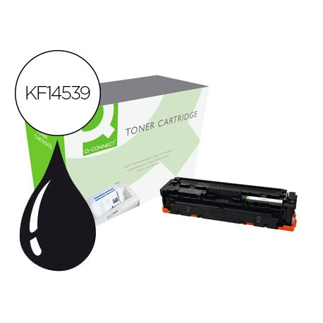 TONER Q-CONNECT COMPATIBLE HP CF410A PARA COLOR LASERJET PRO M377 / M452 / MFP M477 NEGRO 2300 PAG