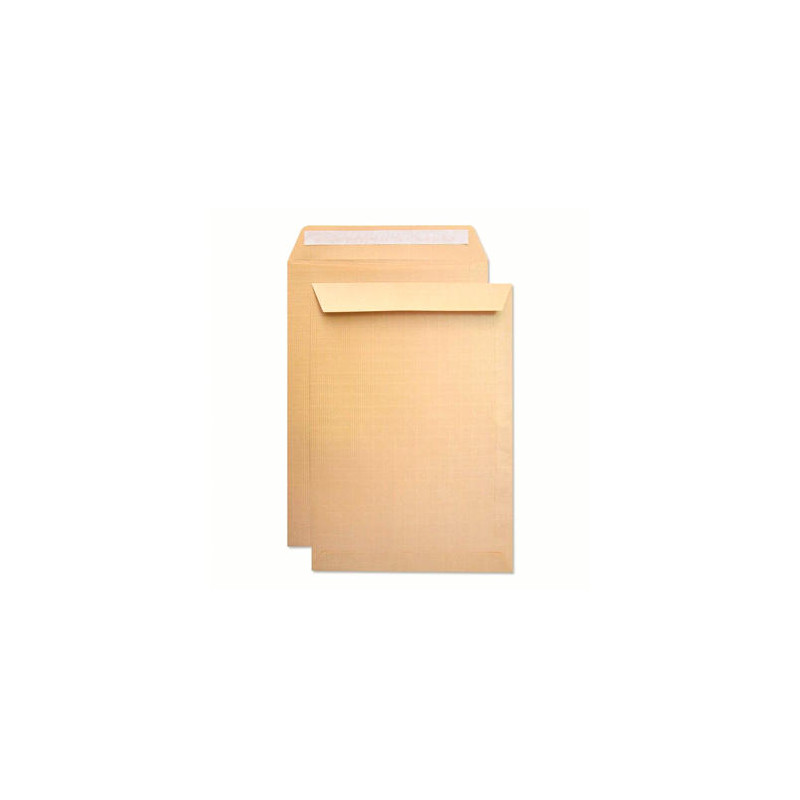 SOBRE LIDERPAPEL BOLSA SEGURIDAD KRAFT MARRON ARMADO 120 GR 229X324 MM UNIDAD