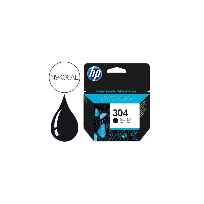 INK-JET HP N.304 DESKJET 3000 / 3720 / 3730 NEGRO 120 PAGINAS