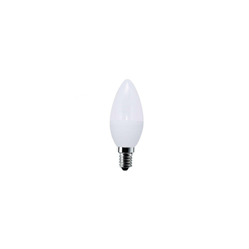 BOMBILLA SUNMATIC LED MINI GLOBO FROST SMD E14 6W 2700K 470 LUMENES LUZ CALIDA