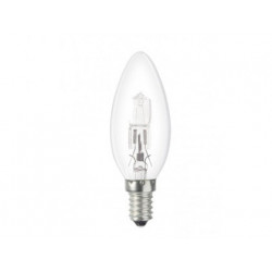 BOMBILLA SUNMATIC ECO HALOGENA VELA 28W E14 CLARA LUZ BLANCA