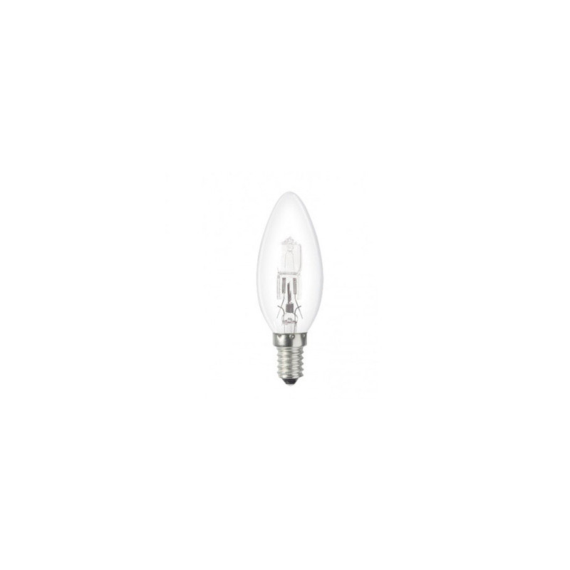 BOMBILLA SUNMATIC ECO HALOGENA VELA 28W E14 CLARA LUZ BLANCA