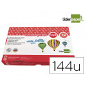 LAPICES DE COLORES LIDERPAPEL SCHOOL PACK DE 144 UNIDADES 12 COLORES X 12 UNIDADES