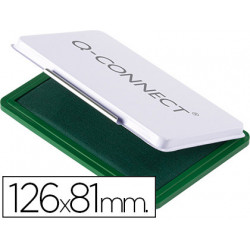 TAMPON Q-CONNECT N.1 126X81 MM VERDE