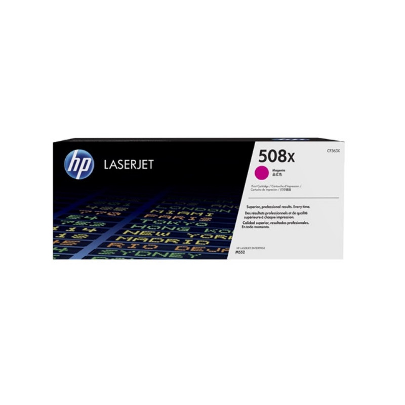 TONER HP COLOR LASERJET ENTREPRISE M552 / M553 / M577 MAGENTA 9500 PAGINAS