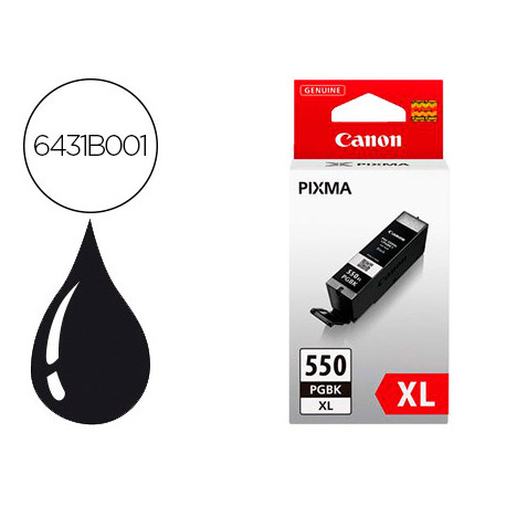 INK-JET CANON PGI550XL PIXMA MG5450/5550/ 6350/7150 NEGRO GRAN CAPACIDAD