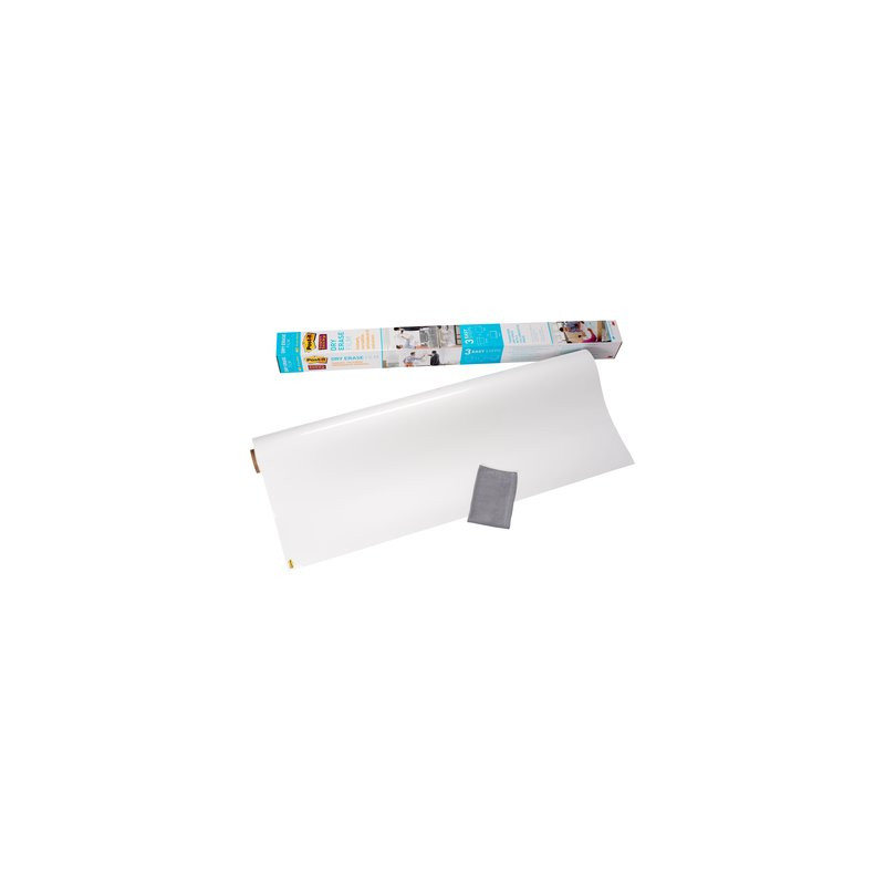 PIZARRA BLANCA POST IT SUPER STICKY ADHESIVA REMOVIBLE ROLLO 121,9X182,9 CM