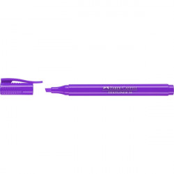 ROTULADOR FABER FLUORESCENTE TEXTLINER 38 VIOLETA