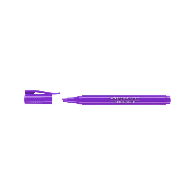 ROTULADOR FABER FLUORESCENTE TEXTLINER 38 VIOLETA