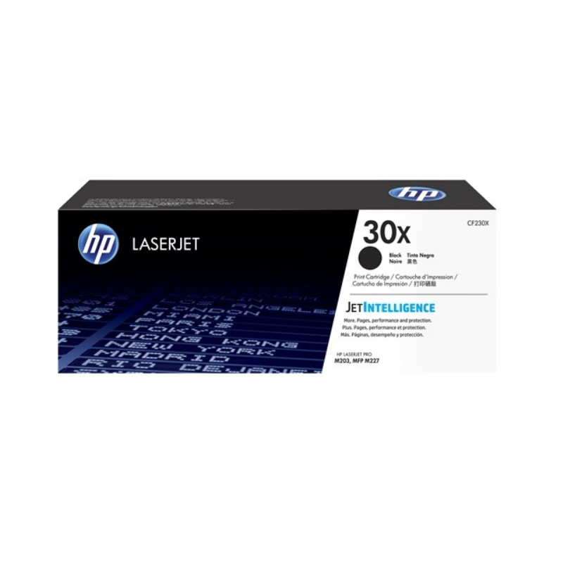 TONER HP CF230X LASERJET PRO M203/ M227 NEGRO 3500 PAGINAS