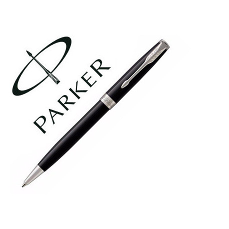 BOLIGRAFO PARKER SONNET LACA NEGRA CT