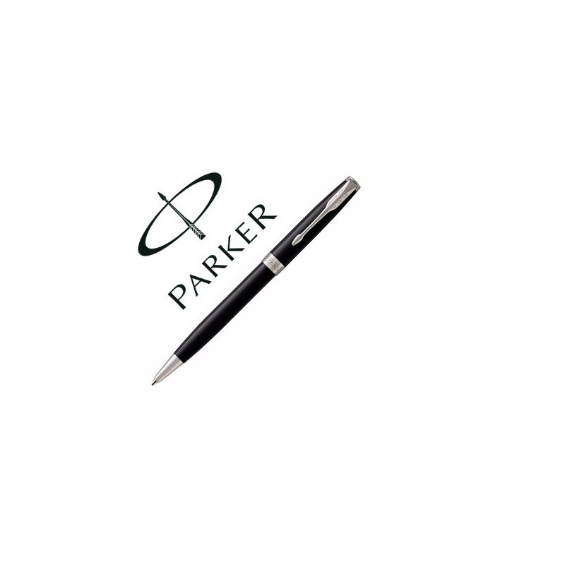 BOLIGRAFO PARKER SONNET LACA NEGRA CT