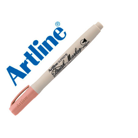 ROTULADOR ARTLINE SUPREME BRUSH PINTURA BASE DE AGUA PUNTA TIPO PINCEL TRAZO VARIABLE MELOCOTON