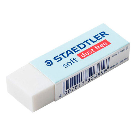 GOMA DE BORRAR STAEDTLER SOFT BLANCA 526 S20