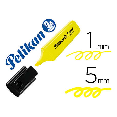 ROTULADOR PELIKAN FLUORESCENTE TEXTMARKER SIGNAL AMARILLO