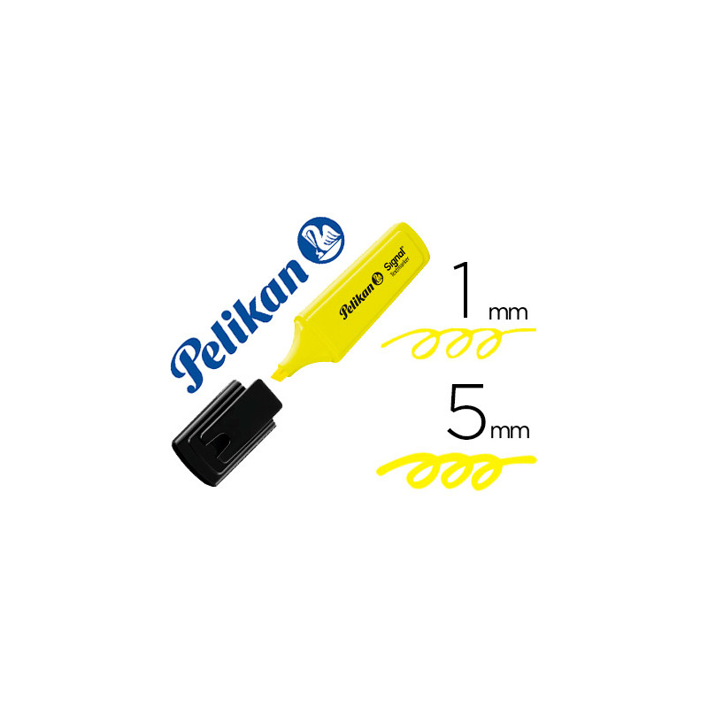 ROTULADOR PELIKAN FLUORESCENTE TEXTMARKER SIGNAL AMARILLO