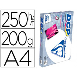 PAPEL FOTOCOPIADORA CLAIREFONTAINE DIN A4 200 GR PAQUETE DE 250 HOJAS