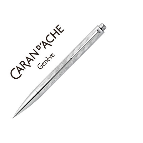 PORTAMINAS CARAN D'ACHE RNX-316 PVD STEEL VERSION GRABADO GUILLOCHE