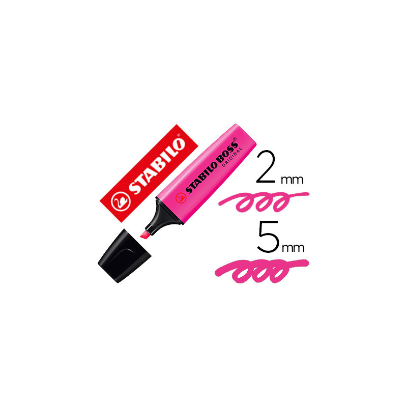 ROTULADOR STABILO BOSS FLUORESCENTE 70 MAGENTA