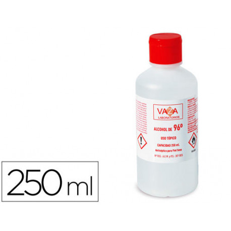 ALCOHOL ETILICO VAZA DE 96 BOTE DE 250 ML