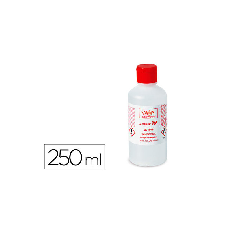 ALCOHOL ETILICO VAZA DE 96 BOTE DE 250 ML