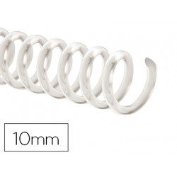 ESPIRAL PLASTICO Q-CONNECT TRANSPARENTE 32 5:1 10MM 1,8MM CAJA DE 100 UNIDADES