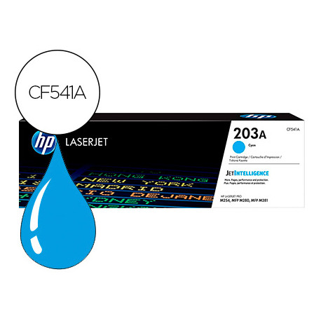 TONER HP 203A LASERJET PRO M254 / MFP M280 / MFP M281 CIAN 1300 PAGINAS