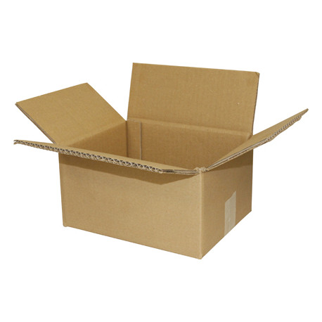 CAJA PARA EMBALAR Q-CONNECT AMERICANA ULTRARRESISTENTE CARTON RECICLADO CANAL DOBLE 7MM COLOR KRAFT 