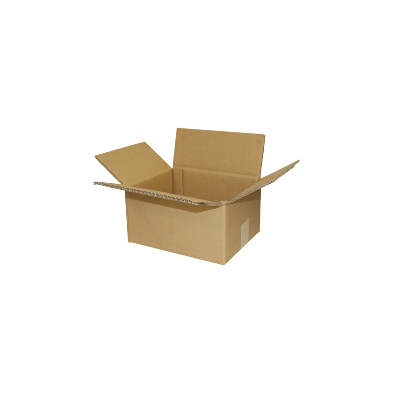 CAJA PARA EMBALAR Q-CONNECT AMERICANA ULTRARRESISTENTE CARTON RECICLADO CANAL DOBLE 7MM COLOR KRAFT 