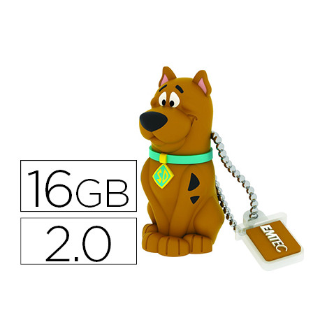 MEMORIA USB EMTEC FLASH 16 GB 2.0 SCOOBY DOO