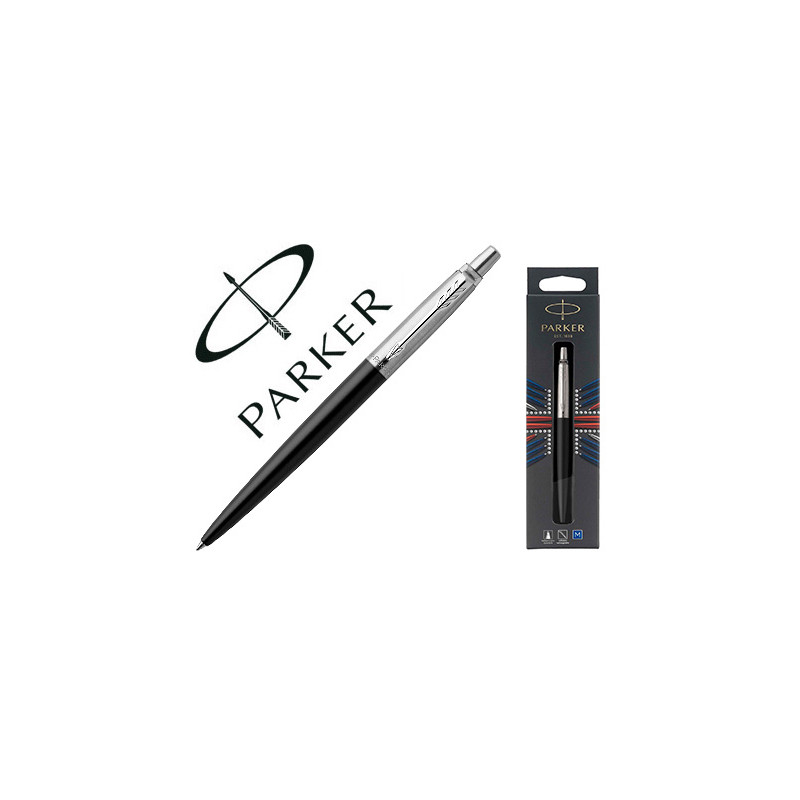 BOLIGRAFO PARKER JOTTER CORE BOND STREET BLACK EN BLISTER